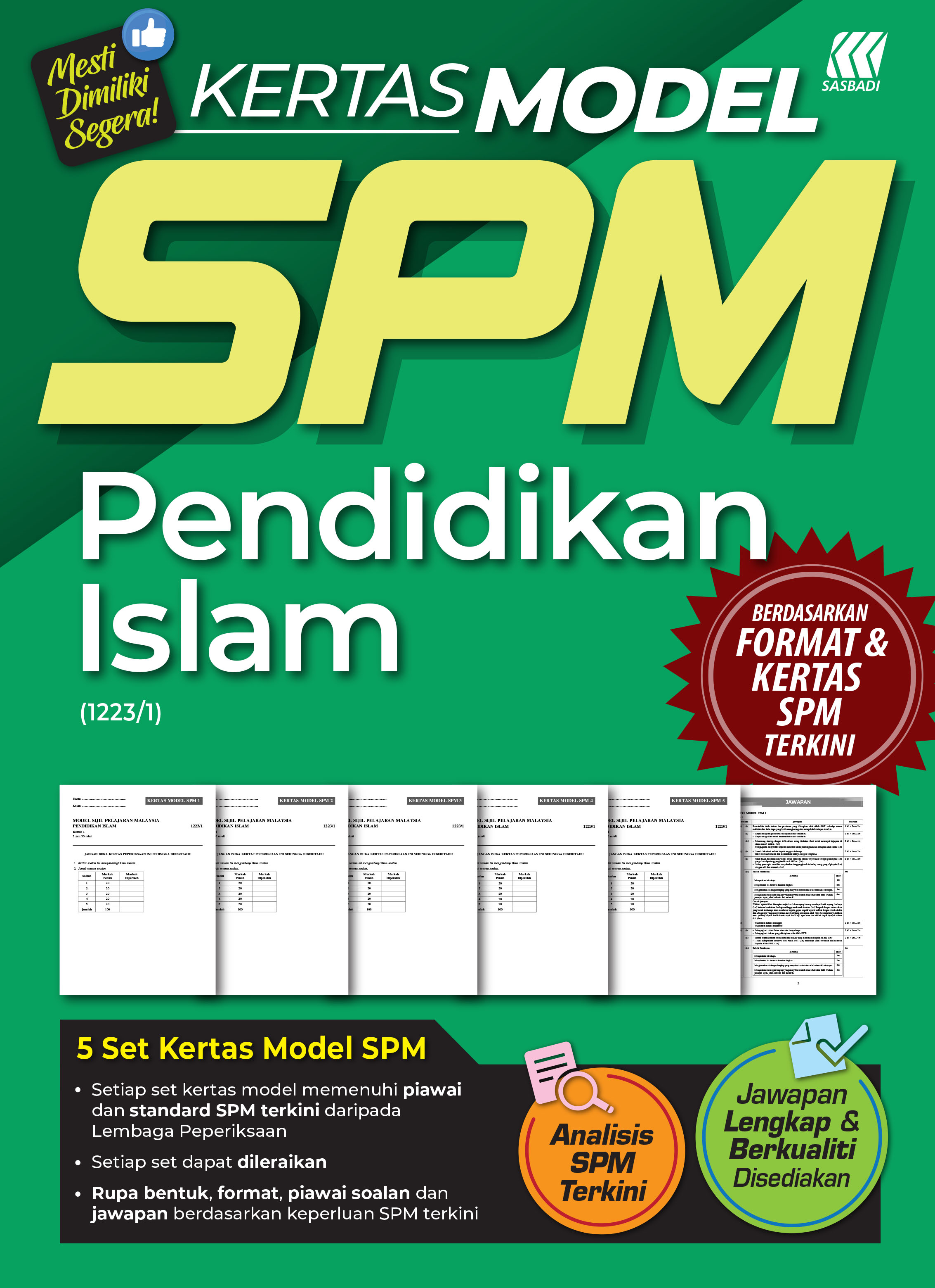 Kertas Model SPM (2023) P. Islam Cover